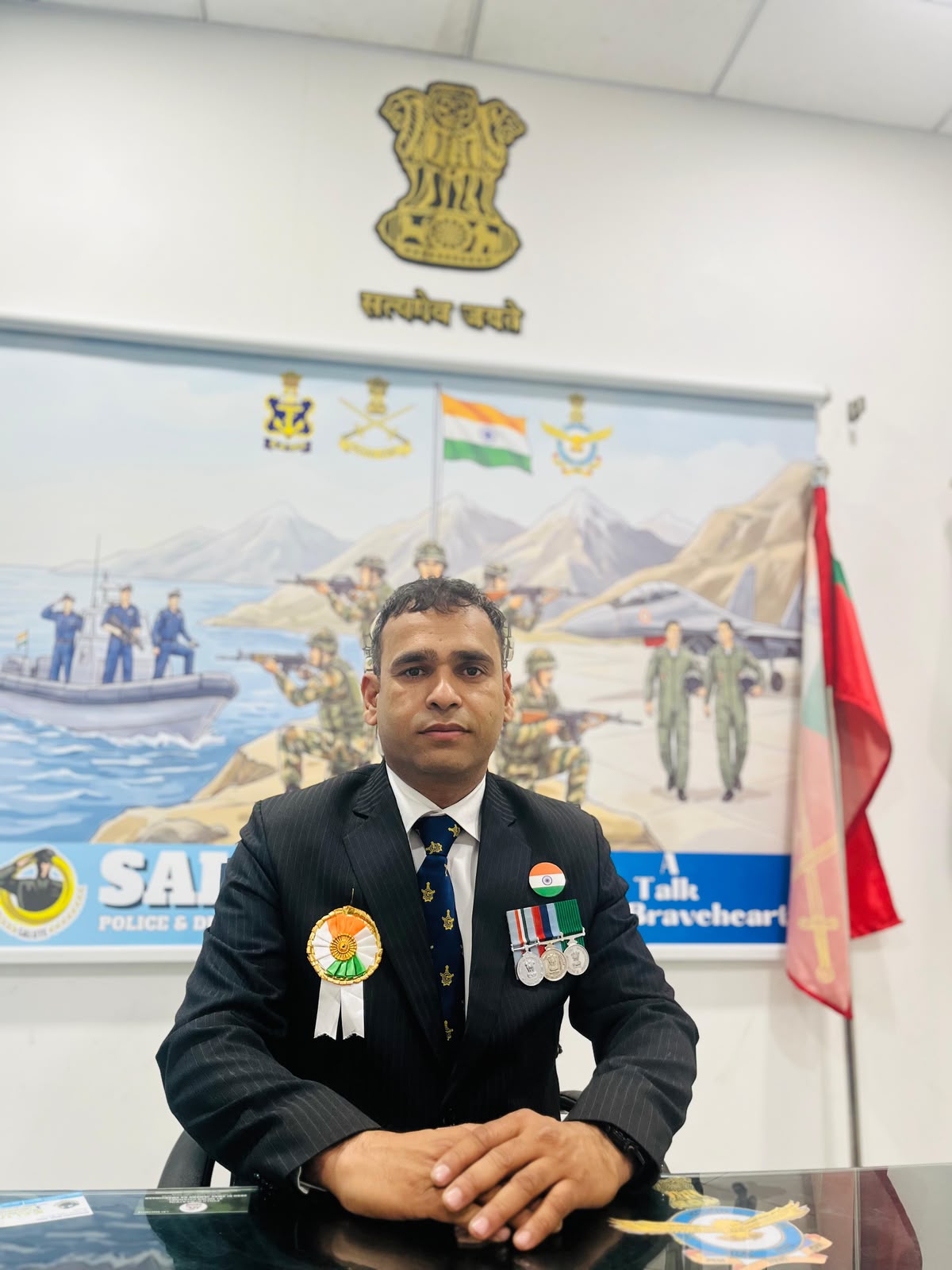 Portrait of Mr. Dharmendra Singh Jhala